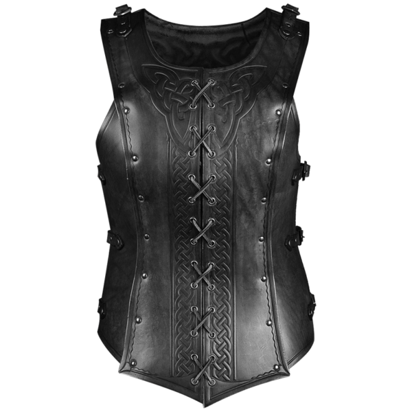 Artemis Celtic Leather Cuirass for Ladies