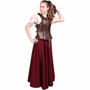 Artemis Celtic Leather Cuirass for Ladies