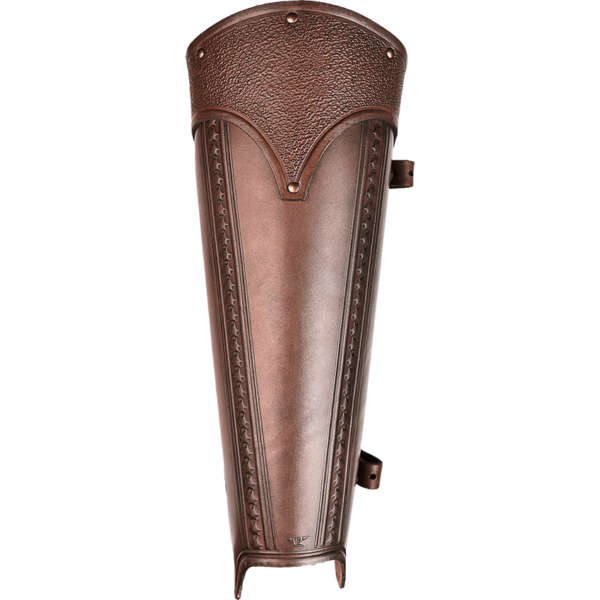 Anvard Leather Greaves