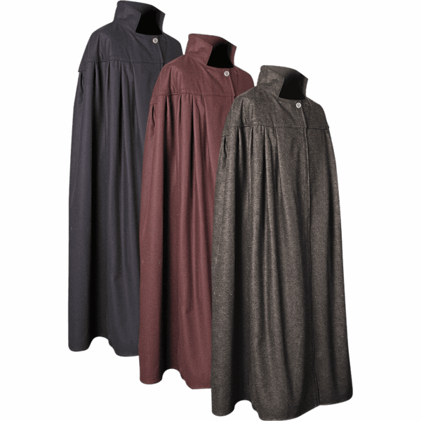 Bron Wool Cloak