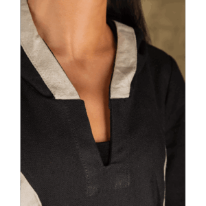 Iris Hooded Canvas Dress