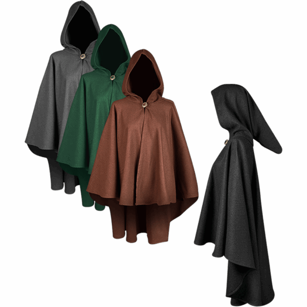 Kim Wool Short Cloak