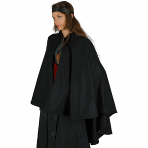 Kim Wool Short Cloak