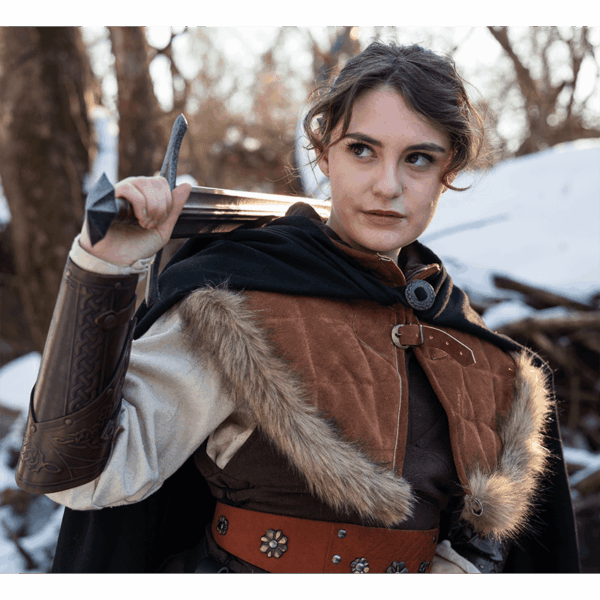 Kim Wool Short Cloak