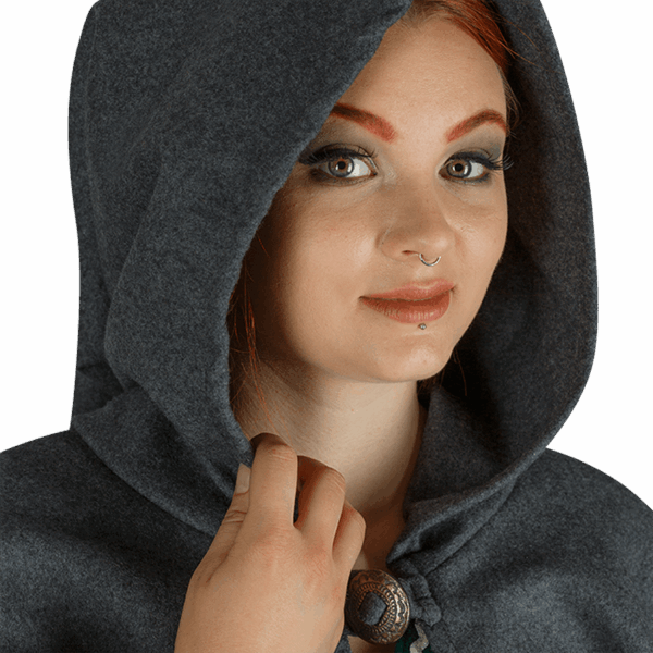 Kim Wool Short Cloak