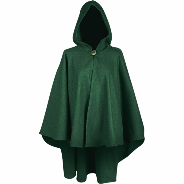 Kim Wool Short Cloak