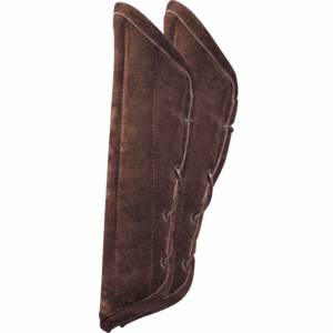 Leopold Suede Padded Bracers