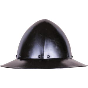 Ralf Darkened Kettle Hat Helm