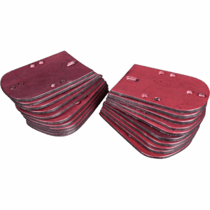 Shapur Leather Lamellae Plates