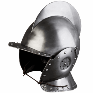 Sigismund Steel Burgonet Helmet