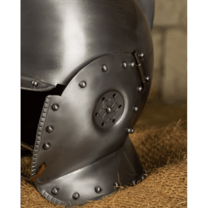 Sigismund Steel Burgonet Helmet