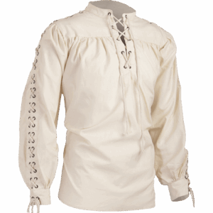 Alex Cotton Shirt with Eyelets