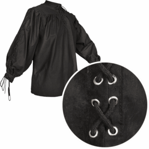 Alex Cotton Shirt with Eyelets
