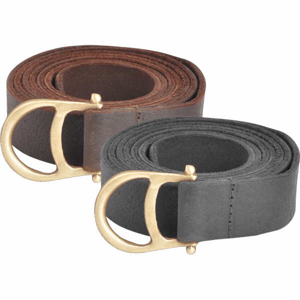 Diana Leather Ring Belt