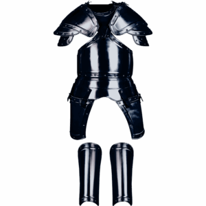 Blackened Georg Tassets