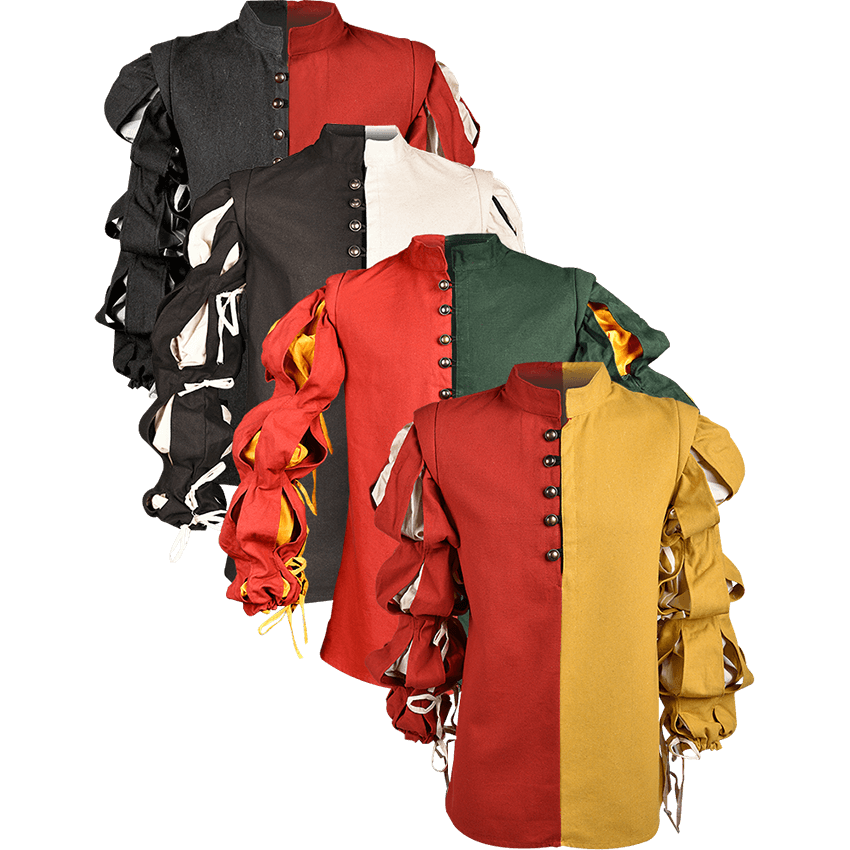 Joerg Landsknecht Doublet cotton Medieval Renaissance Plane costume Sca Larp