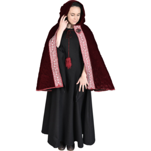 Graciana Velvet Cloak