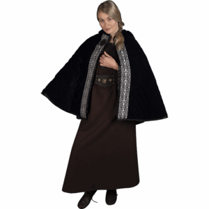 Graciana Velvet Cloak