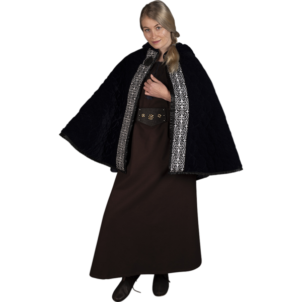 Graciana Velvet Cloak