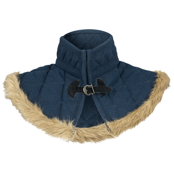 Nimue Fur Lined Wool Gorget