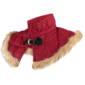 Nimue Fur Lined Wool Gorget