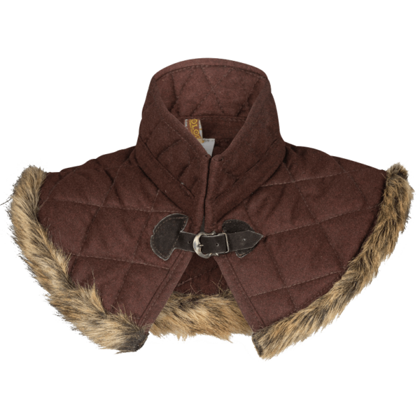 Nimue Fur Lined Wool Gorget