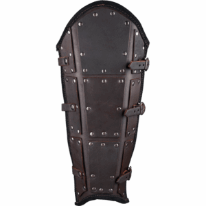 Quintus Leather Greaves - Premium Version