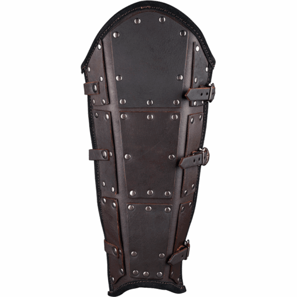 Quintus Leather Greaves - Premium Version