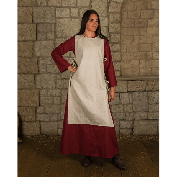 Ormhild Canvas Viking Apron Dress