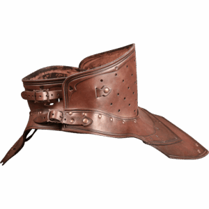 Luthor Leather Gorget