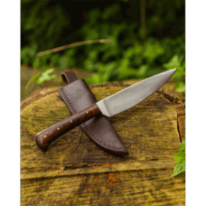 Farmers Knife with Leather Sheath