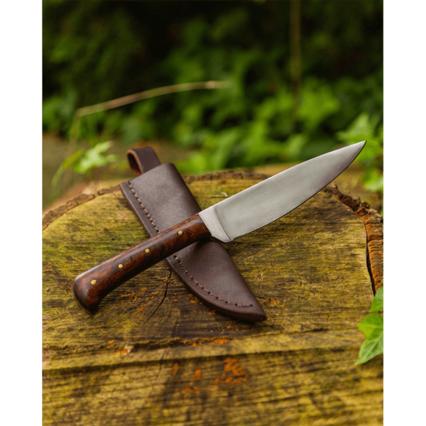 Farmers Knife with Leather Sheath