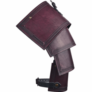 Leather Lorica Spaulders