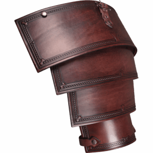 Leather Lorica Spaulders