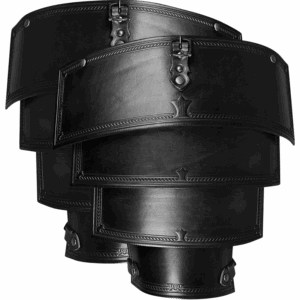Leather Lorica Spaulders