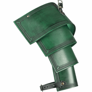 Leather Lorica Spaulders