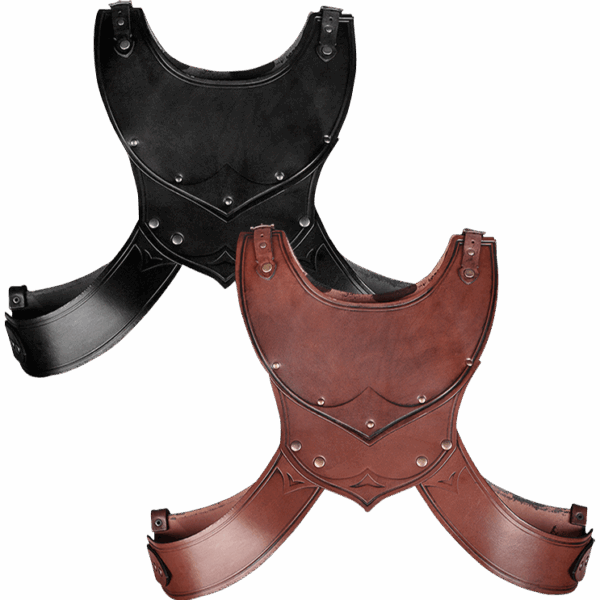 Alistair Leather Gorget