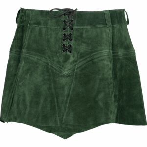 Nuala Suede Leather Skirt