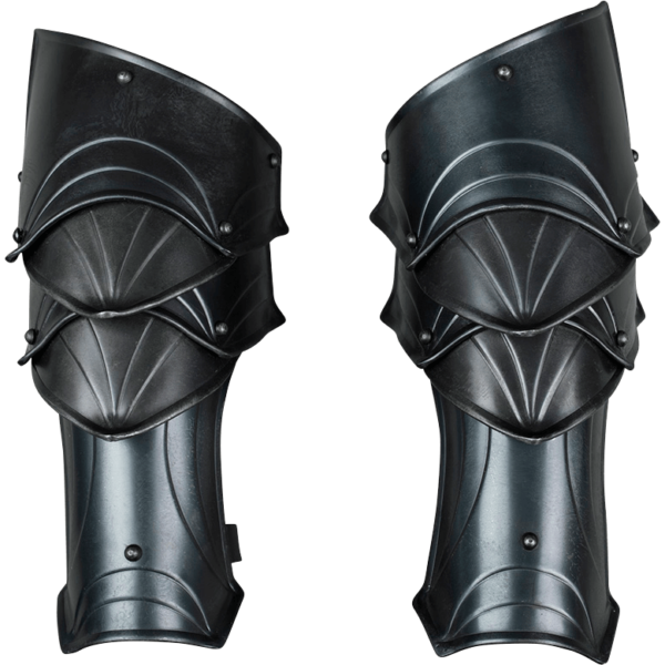 Blackened Dragomir Bracers