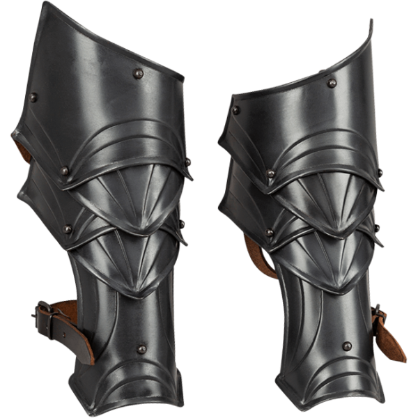 Blackened Dragomir Bracers