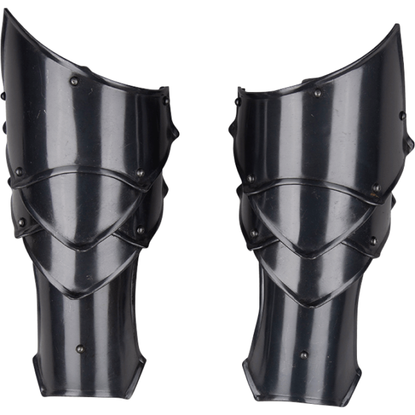 Blackened Rikomer Bracers