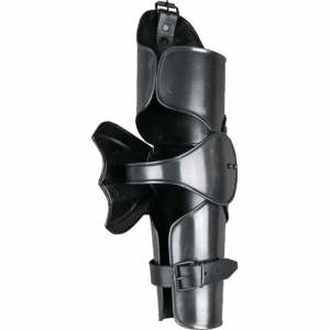 Blackened Ortwin Full Arm Guards