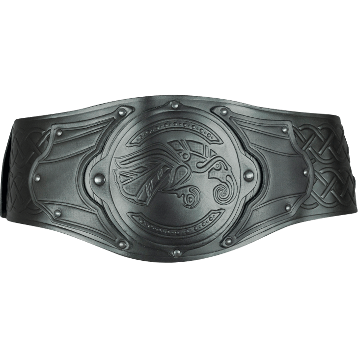  World Heavyweight Champion Belt on Shoulder Adult Grey