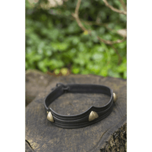 Isidor Studded Leather Crown