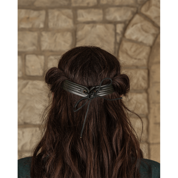 Isidor Studded Leather Crown