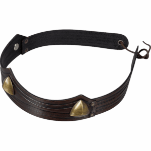 Isidor Studded Leather Crown