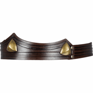Isidor Studded Leather Crown