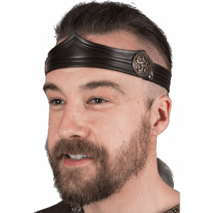 Isidor Celtic Leather Crown