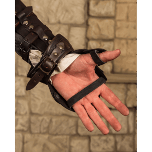 Leather Sulla Gauntlets