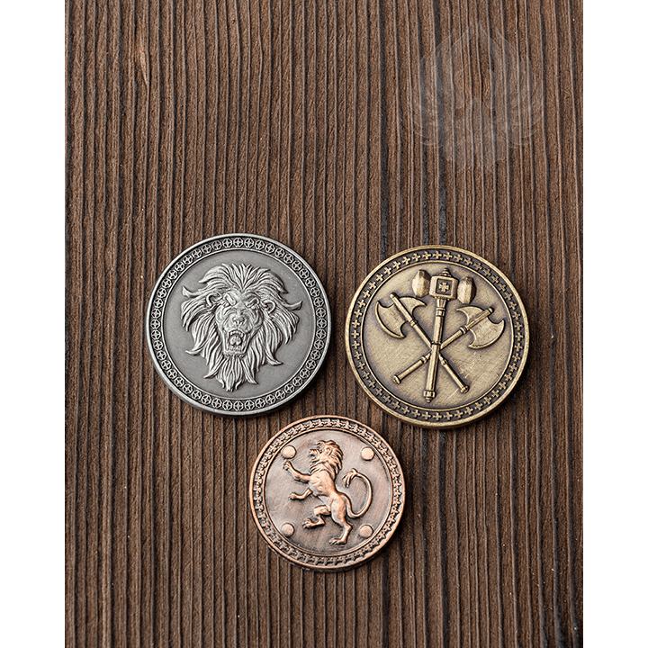 Forged Dwarven Coin Set - Medieval Collectibles in 2023